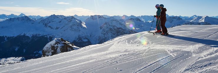 skiing